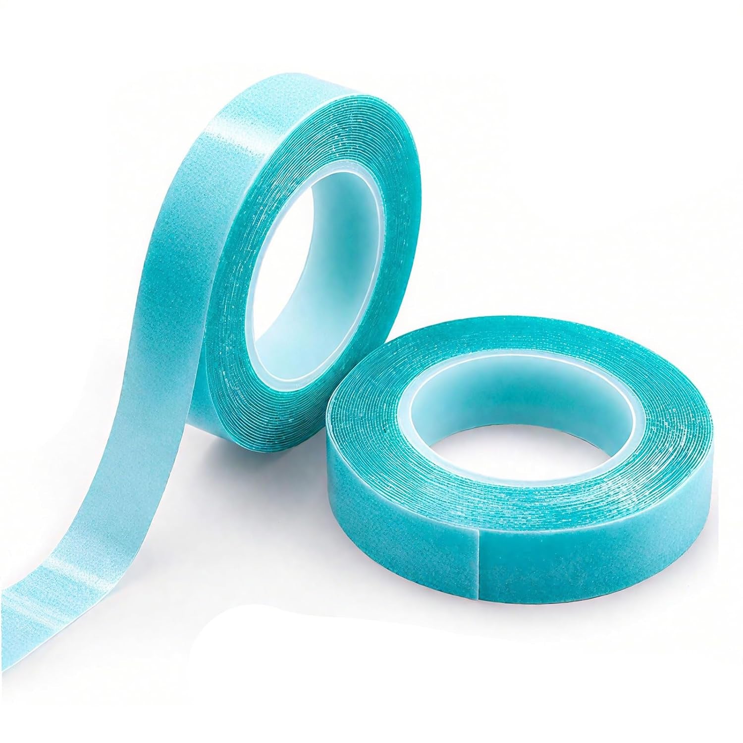 Premium Double-Sided Hair Extension Tape Tabs - 2 Rolls of 6 Meters for Secure Weft Replacement, Waterproof Adhesive for Wigs and Toupees