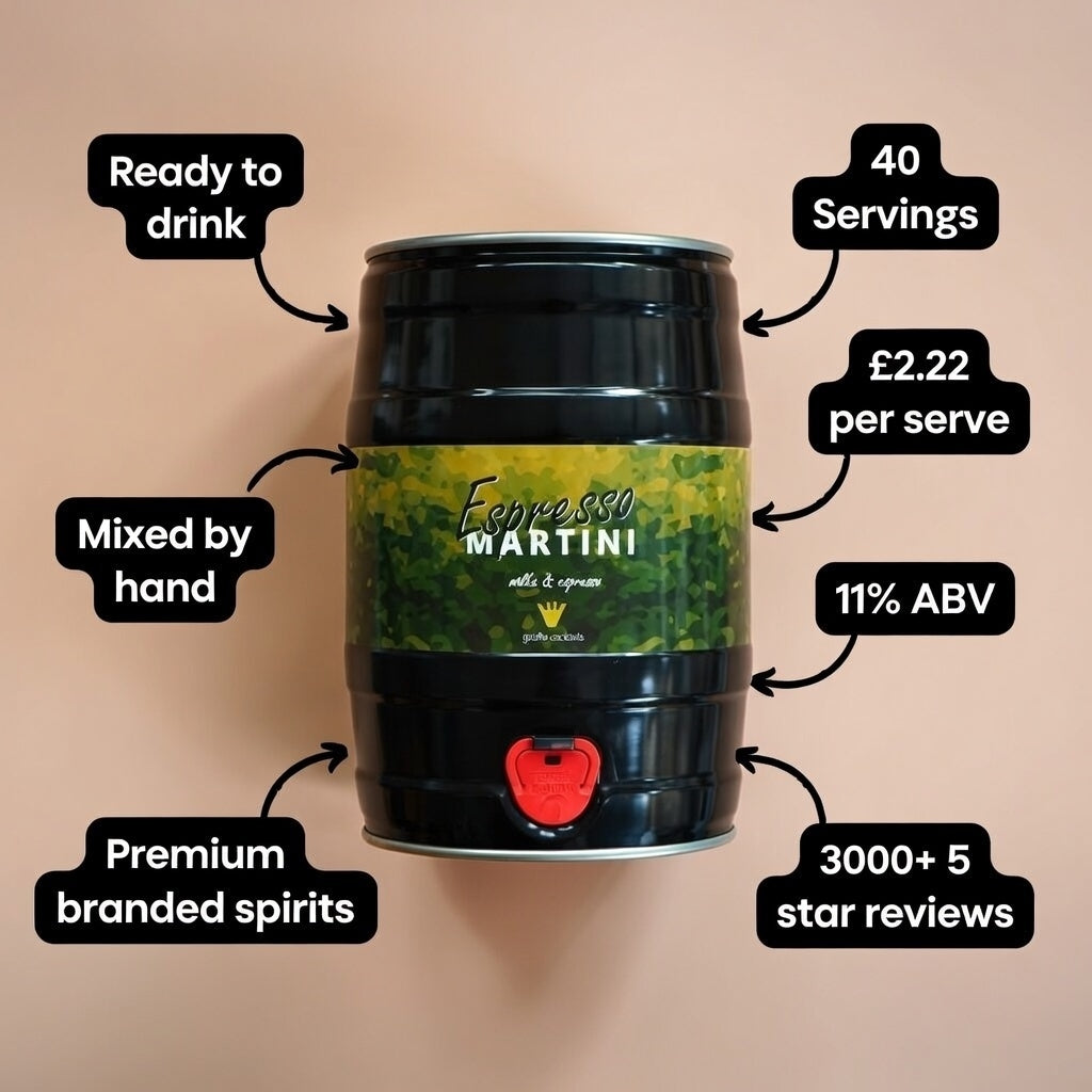 Espresso Martini 5L Cocktail Keg